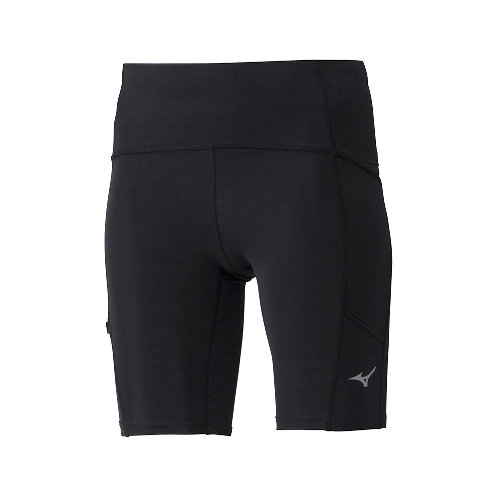 Mizuno Core Mid Cut Női Leggings Fekete FAT531948